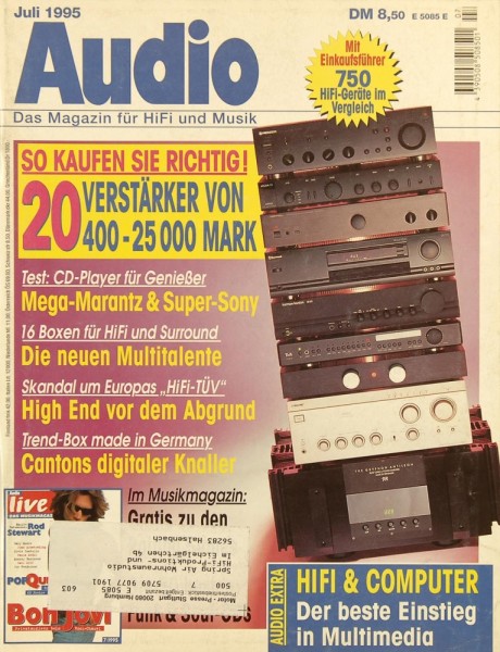 Audio 7/1995 Zeitschrift