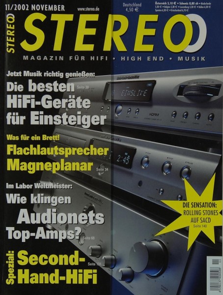Stereo 11/2002 Magazine