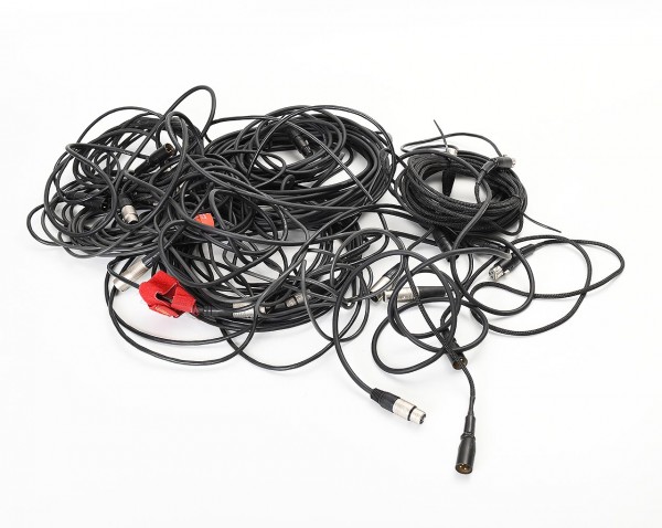 Mixed lot no. 146: Various XLR cables