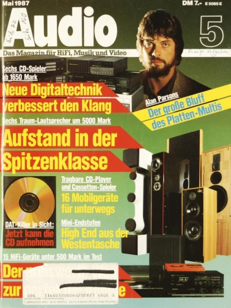 Audio 5/1987 Zeitschrift