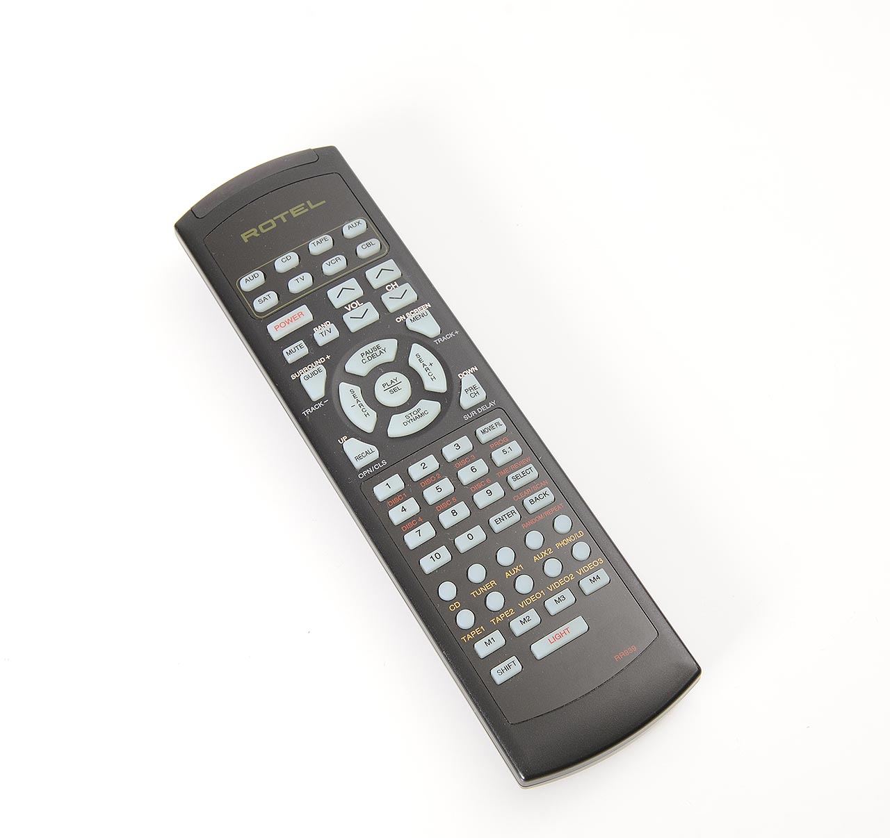 Rotel RR-939 remote control | Universal RCs, pre programmed
