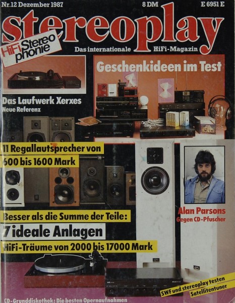 Stereoplay 12/1987 Zeitschrift