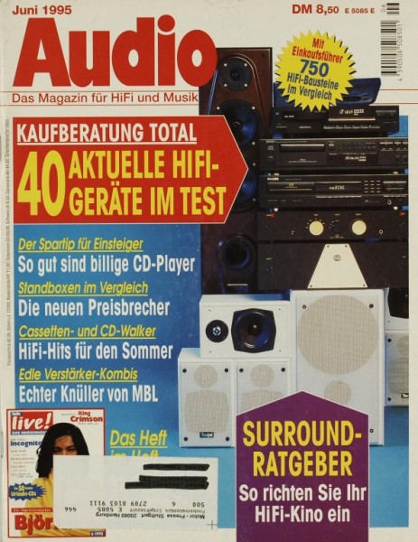 Audio 6/1995 Zeitschrift