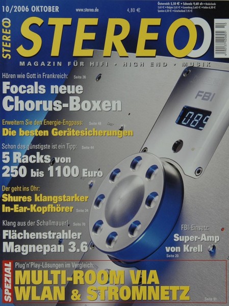 Stereo 10/2006 Zeitschrift
