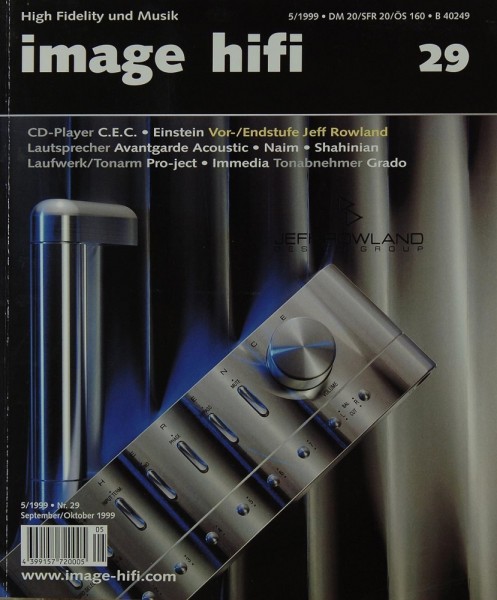 Image Hifi 5/1999 Zeitschrift