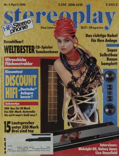 Stereoplay 4/1990 Zeitschrift