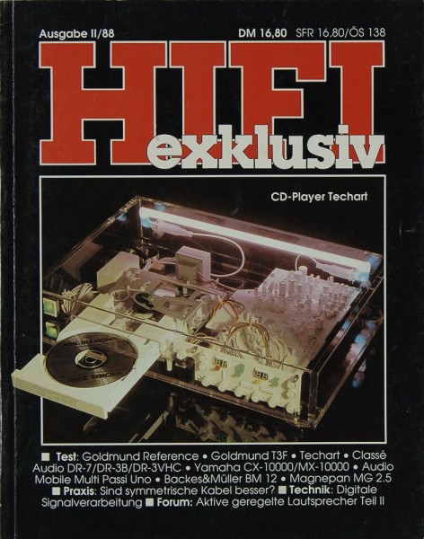 Hifi Exklusiv II / 88 Zeitschrift