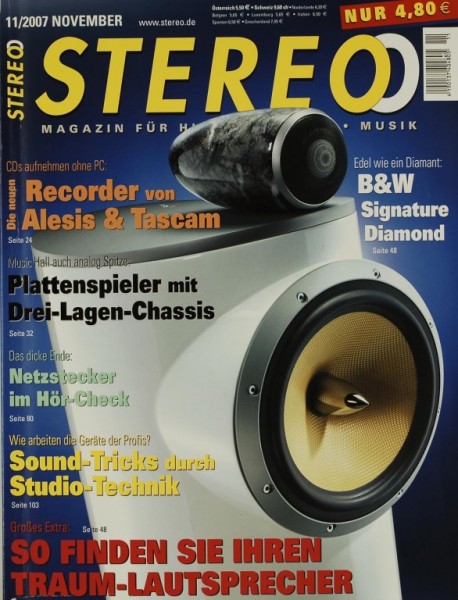 Stereo 11/2007 Zeitschrift