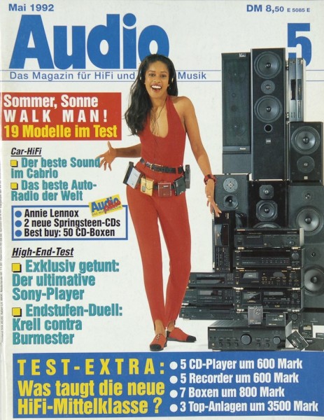 Audio 5/1992 Zeitschrift