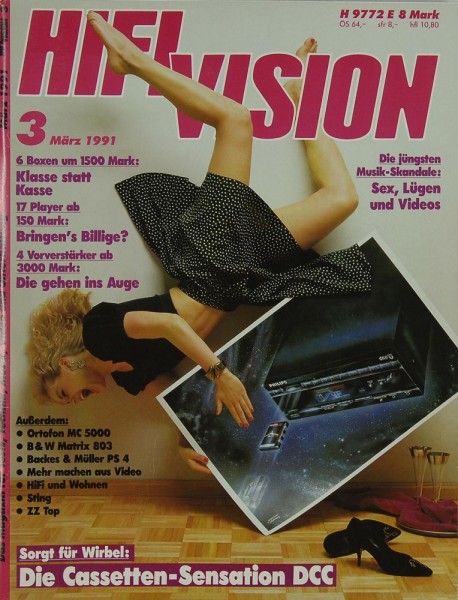 Hifi Vision 3/1991 Zeitschrift