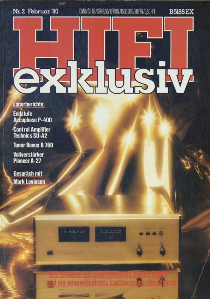 Hifi Exklusiv 2/1980 Zeitschrift