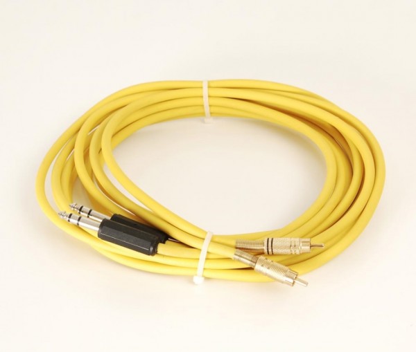 Kabel Cinchstecker auf 6.35 mm Klinkenstecker 3.0 m