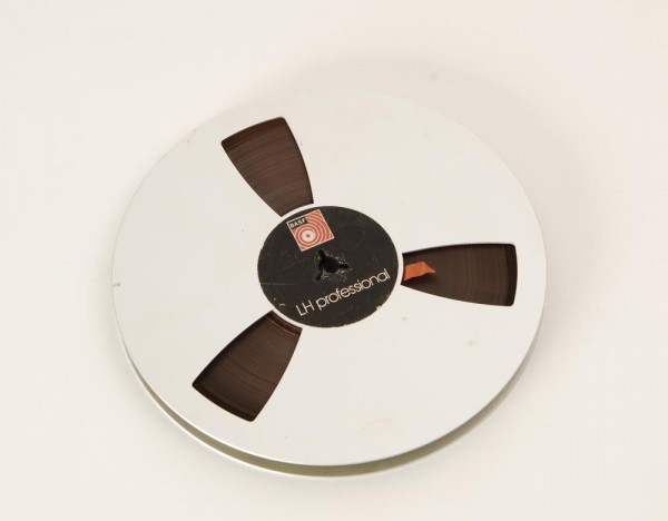 BASF tape reel 18 cm with tape