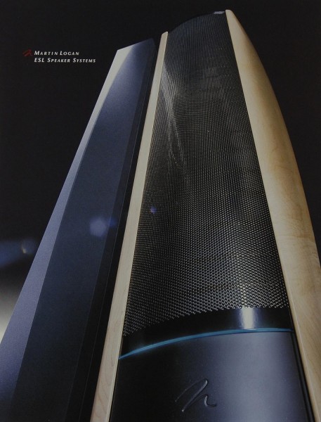 Martin Logan ESL Speaker Systems Prospekt / Katalog