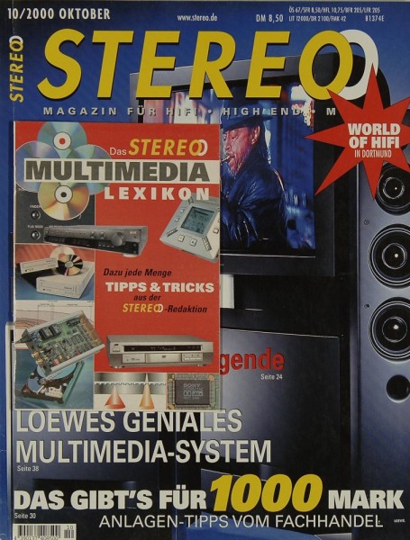 Stereo 10/2000 Zeitschrift