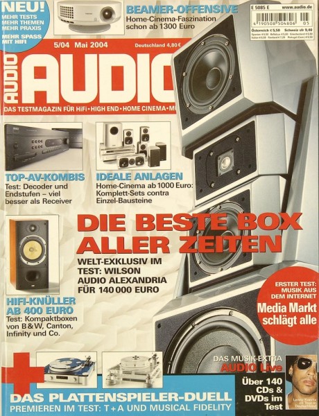 Audio 5/2004 Zeitschrift