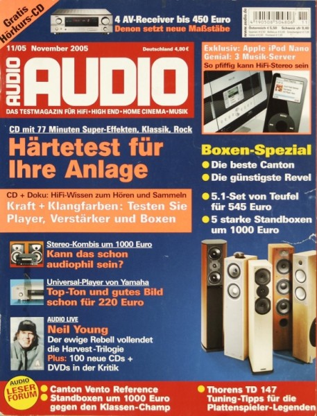 Audio 11/2005 Magazine