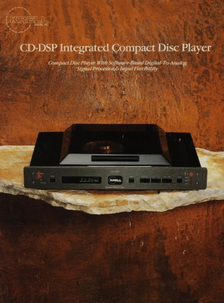 Krell CD-DSP Brochure / Catalogue