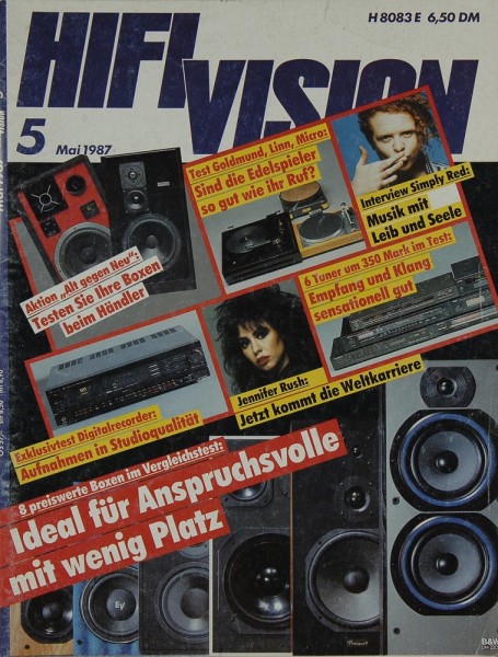 Hifi Vision 5/1987 Zeitschrift