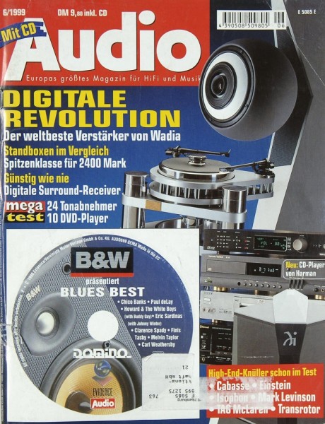 Audio 6/1999 Zeitschrift