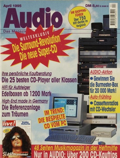 Audio 4/1995 Zeitschrift