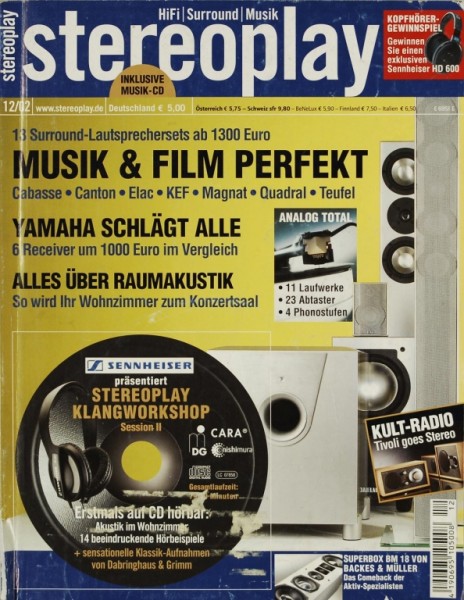 Stereoplay 12/2002 Zeitschrift