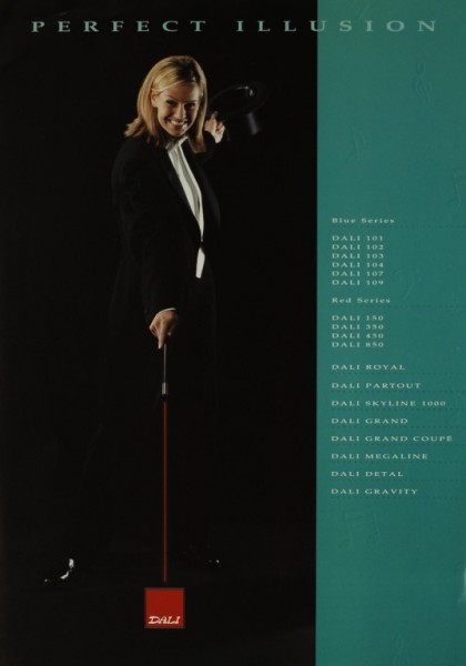 Dali Perfect Illusion brochure / catalogue