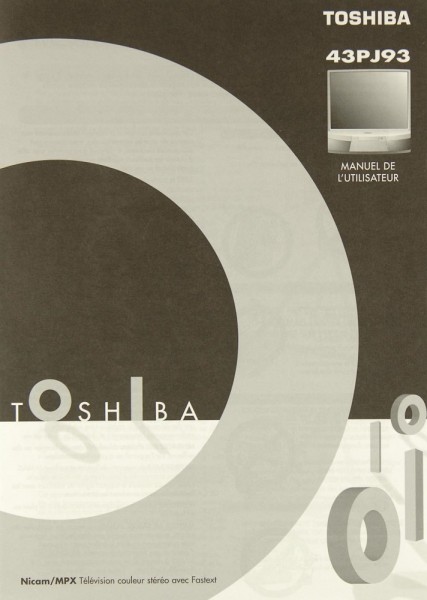 Toshiba 43 PJ 93 Manual