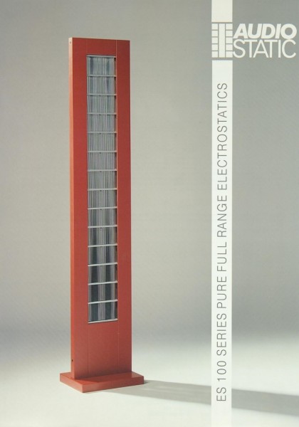 Audio Static ES 100 Serie Prospekt / Katalog