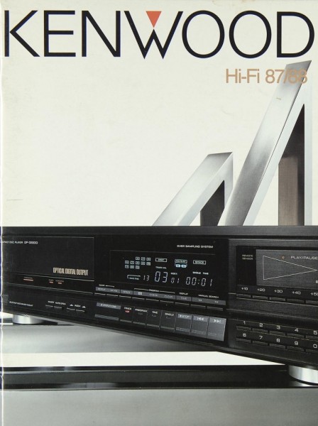 Kenwood Gesamtkatalog 1987/1988 Prospekt / Katalog