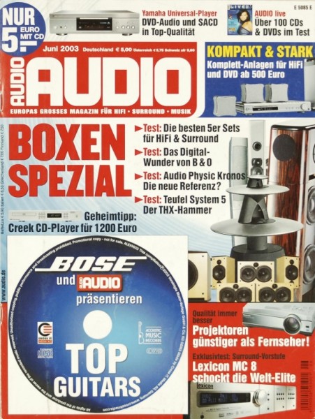 Audio 6/2003 Zeitschrift