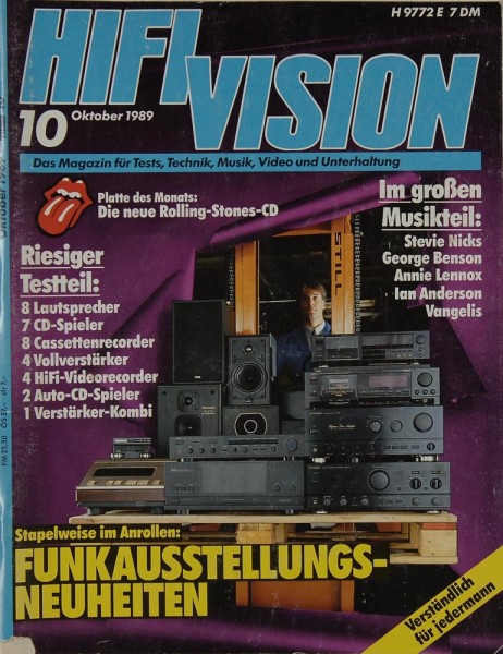 Hifi Vision 10/1989 Zeitschrift