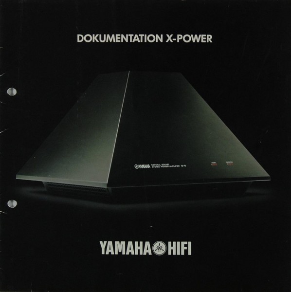 Yamaha Dokumentation X-Power Prospekt / Katalog