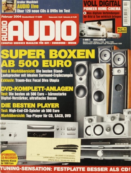 Audio 2/2004 Zeitschrift