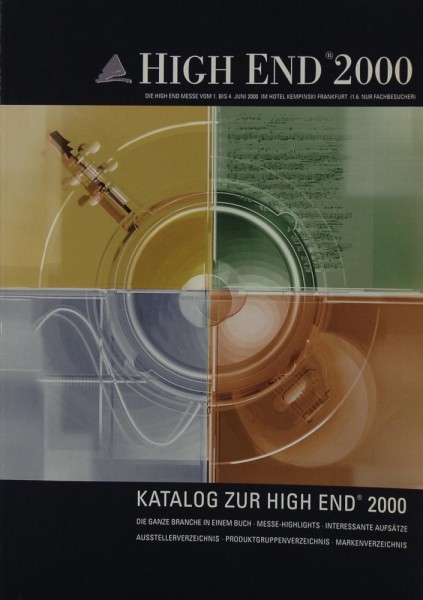 High End High End 2000 - Messe Highlights Brochure / Catalogue