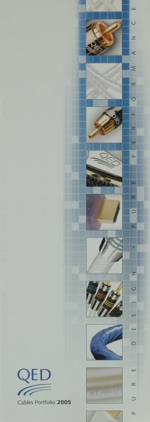 QED Cables Portfolio 2005 Brochure / Catalogue