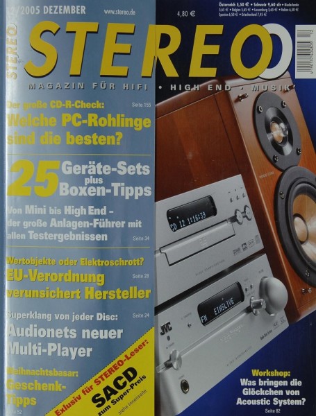Stereo 12/2005 Zeitschrift