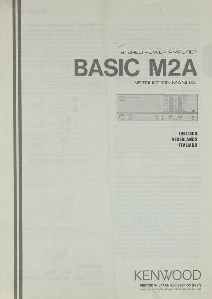Kenwood Basic M 2 A Manual