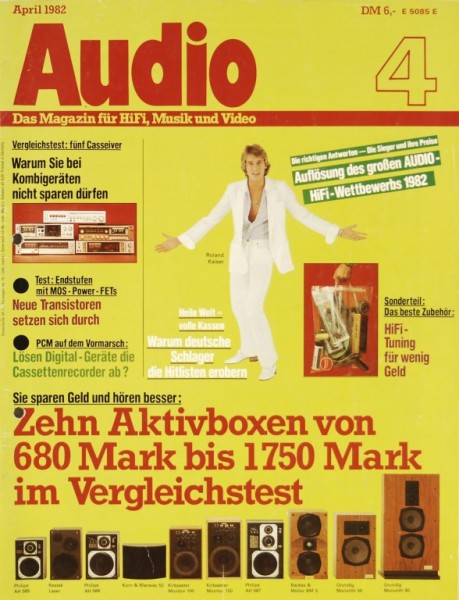 Audio 4/1982 Magazine