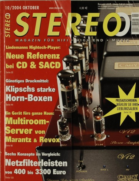Stereo 10/2004 Zeitschrift