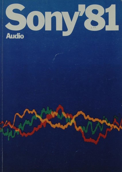Sony Sony ´81 Audio Prospekt / Katalog