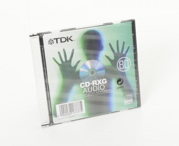 TDK CD-RXG 80 for Audio Slim NEW!