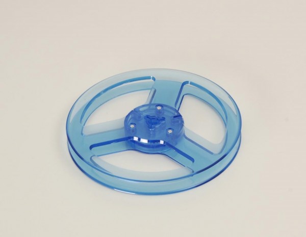 tape empty reel blue 13 DIN plastic 13cm