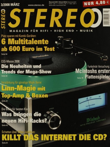 Stereo 3/2008 Zeitschrift