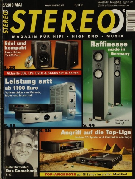 Stereo 5/2010 Zeitschrift