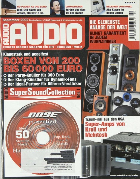 Audio 9/2002 Zeitschrift