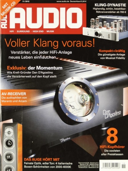 Audio 11/2012 Zeitschrift