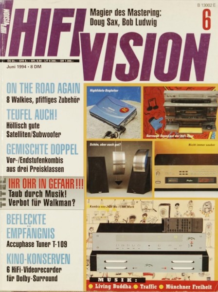 HiFi Vision 6/1994 Zeitschrift