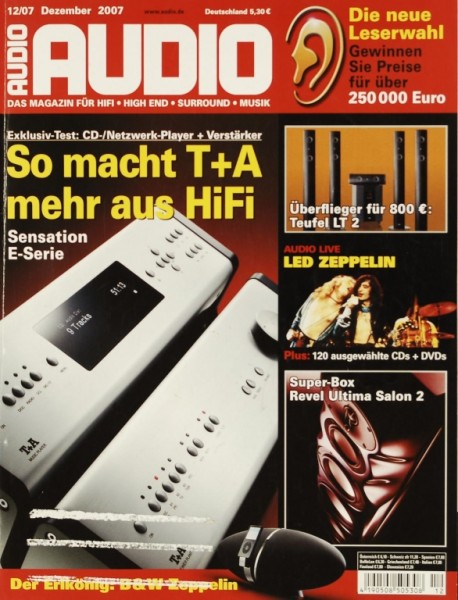 Audio 12/2007 Zeitschrift
