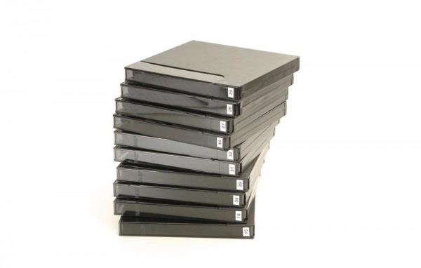 BASF tape archive boxes 18cm black 10er Set